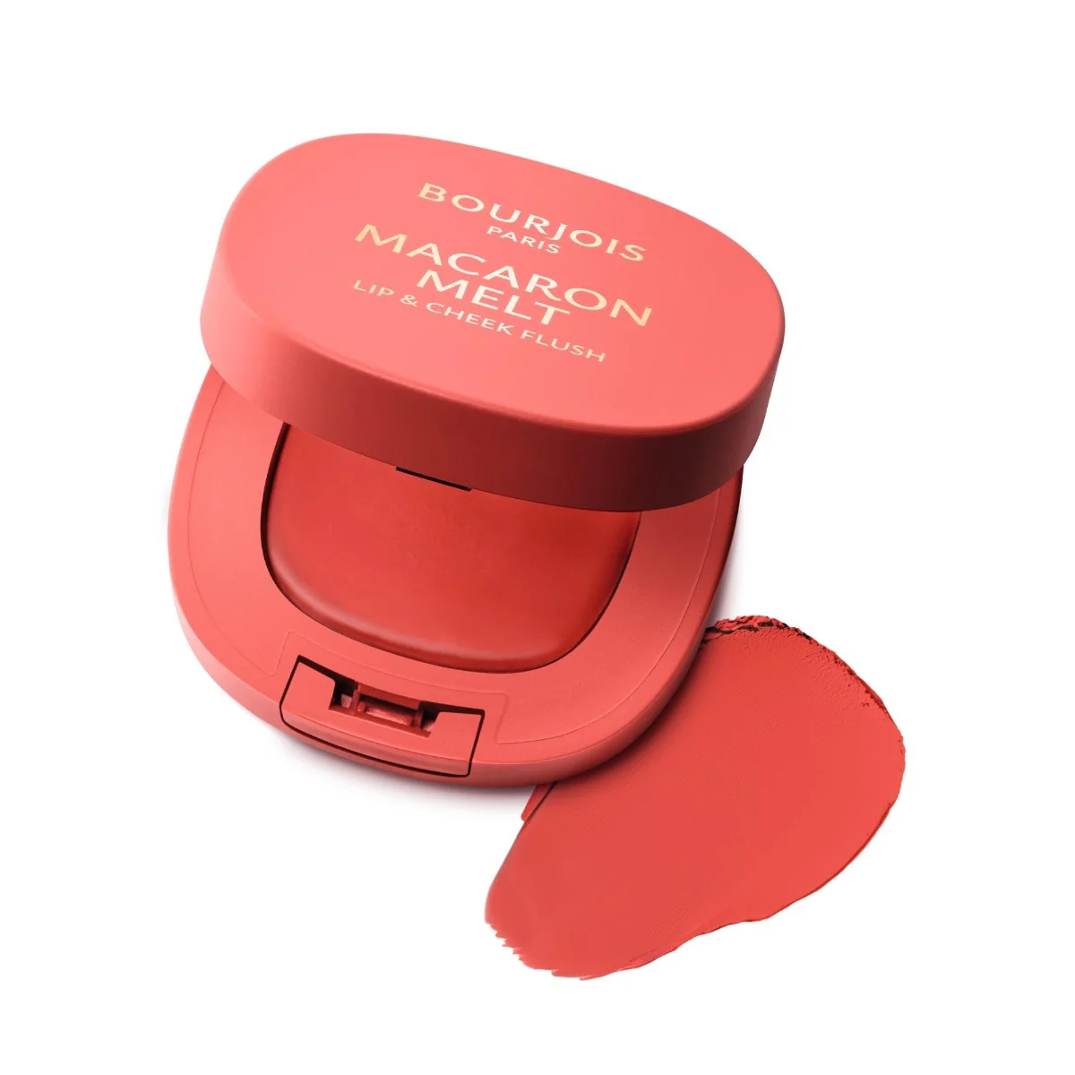 Fard de obraz cremos Macaron Melt 03 Peach Tatin, 5g, Bourjois