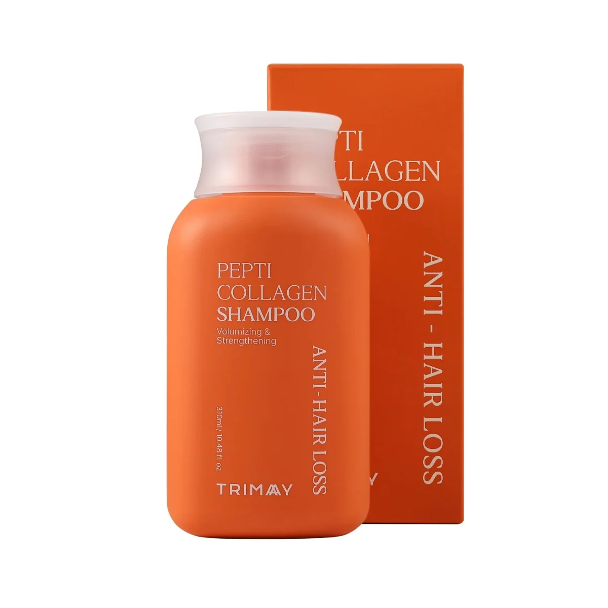 Sampon impotriva caderii parului fortifiant si volumizant Pepti Colagen, 310ml, Trimay