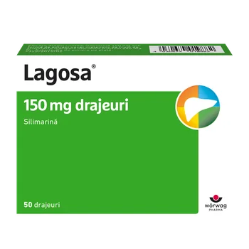 Lagosa 150 mg, 50 drajeuri, Worwag Pharma