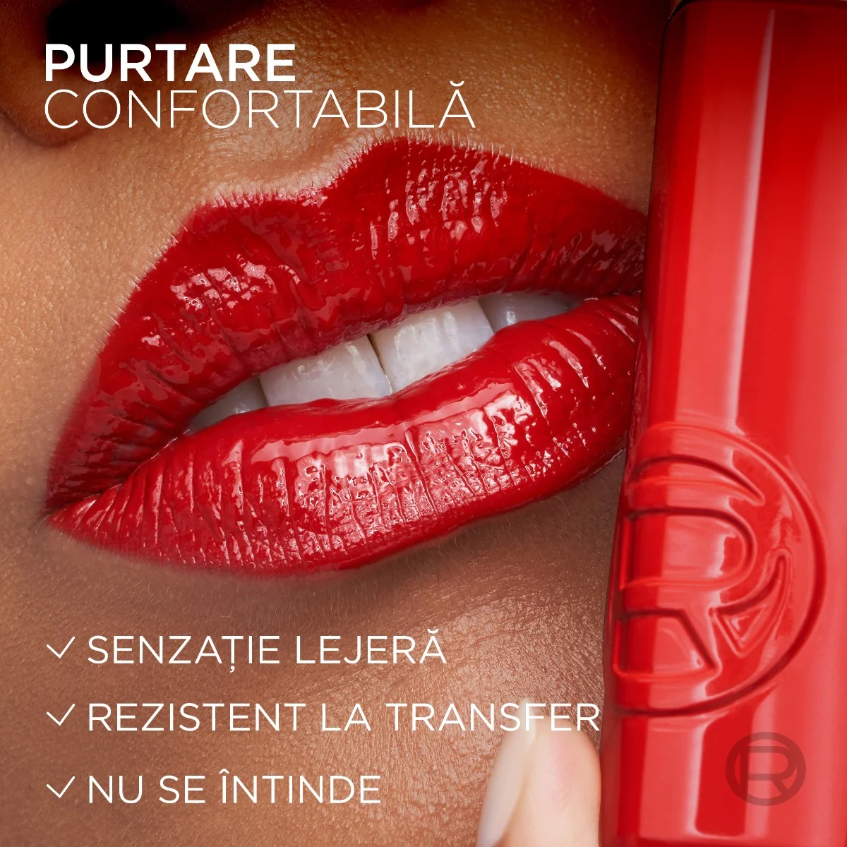Ruj lichid cu stralucire de lac Infaillible Laque Resistance 601 Worth It, 4.3ml, L'Oreal Paris 