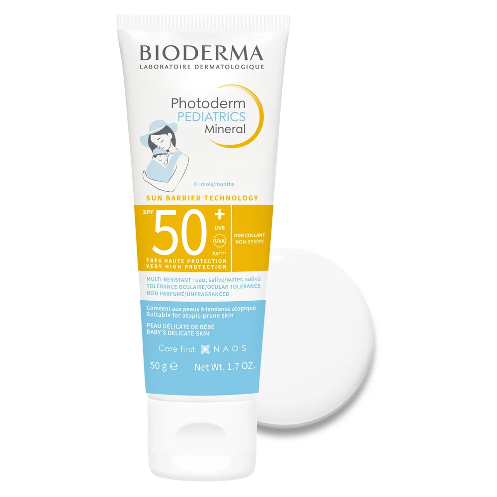 Fluid cu protectie solara SPF 50+ pentru copii Photoderm Pediatrics Mineral, 50g, Bioderma