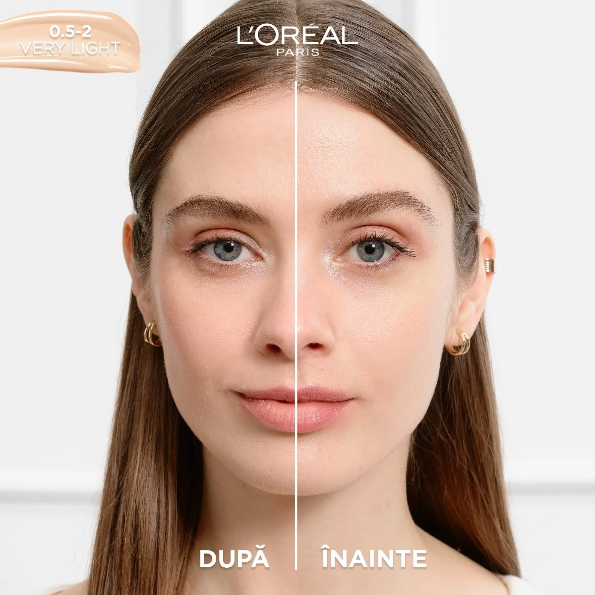 Serum redensificator infuzat cu pigmenti True Match Nude 0.5-2 Very Light, 30ml, L'Oreal Paris