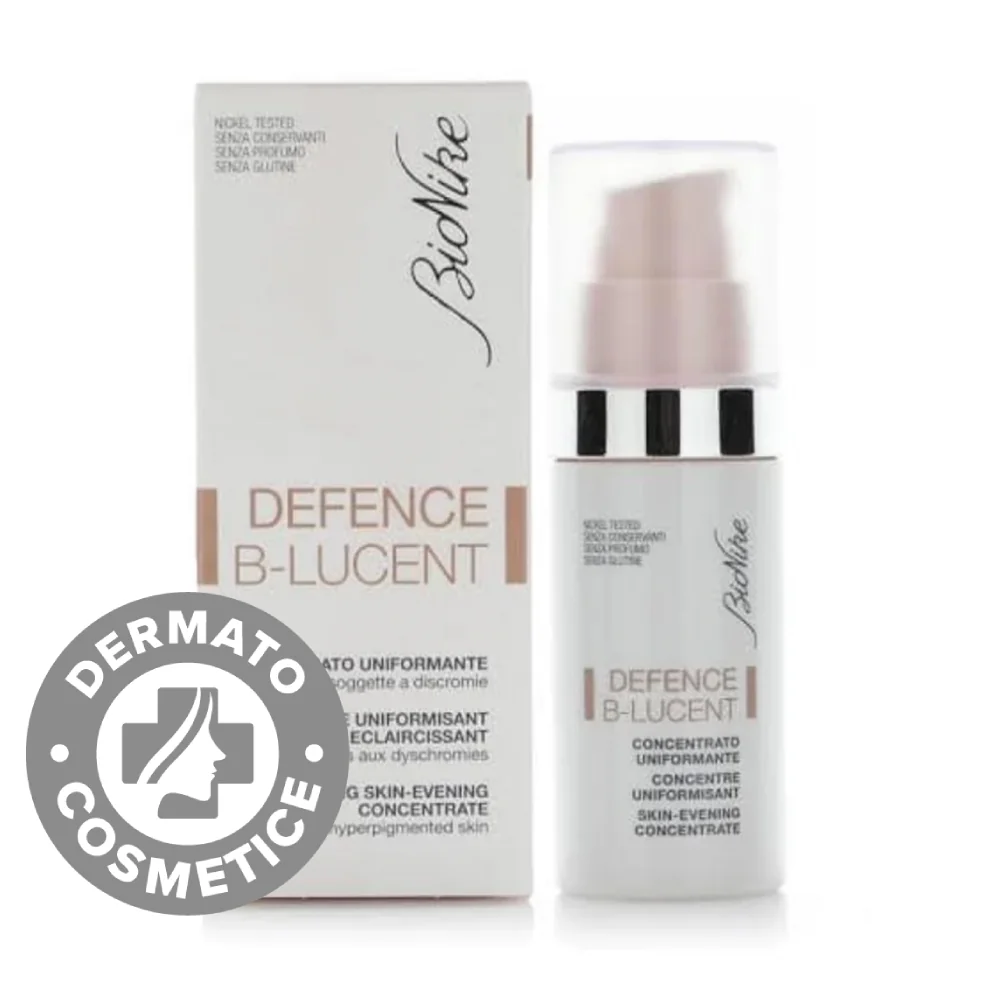 Concentrat uniformizant Defence B-Lucent, 30ml, Bionike
