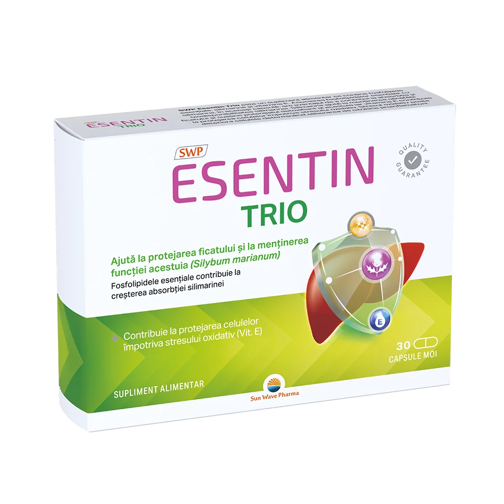 Esentin Trio, 30 capsule, Sun Wave Pharma 
