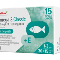 Dr.Max Omega 3 Classic, 30+15 comprimate moi