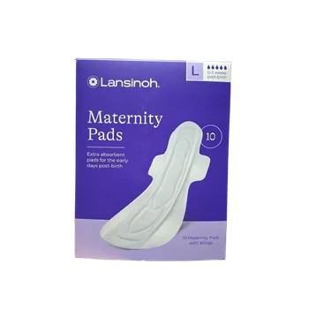 Tampoane postnatale ultra absorbante pentru saptamana 0-2 Marimea L, 10 bucati, Lansinoh
