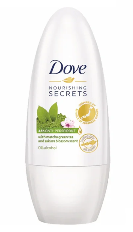Deodorant roll-on Matcha & Sakura Blossom, 50ml, Dove