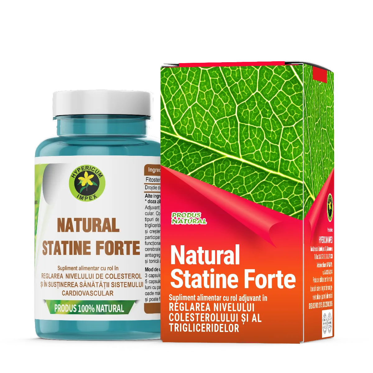 Natural Statine Forte, 60 capsule, Hypericum