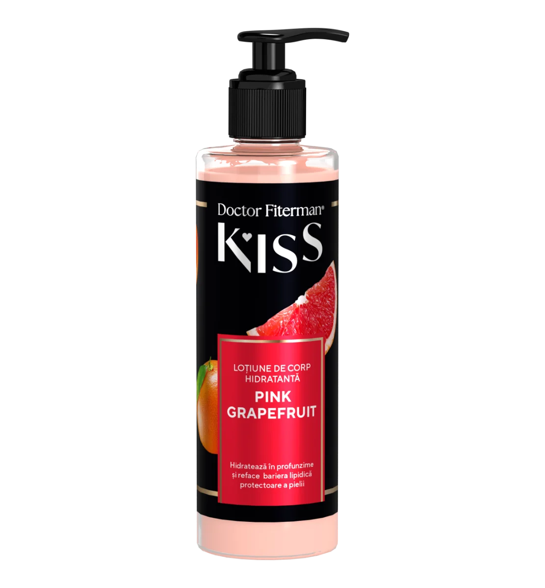 Lotiune de corp Pink Grapefruit Kiss, 250ml, Doctor Fiterman