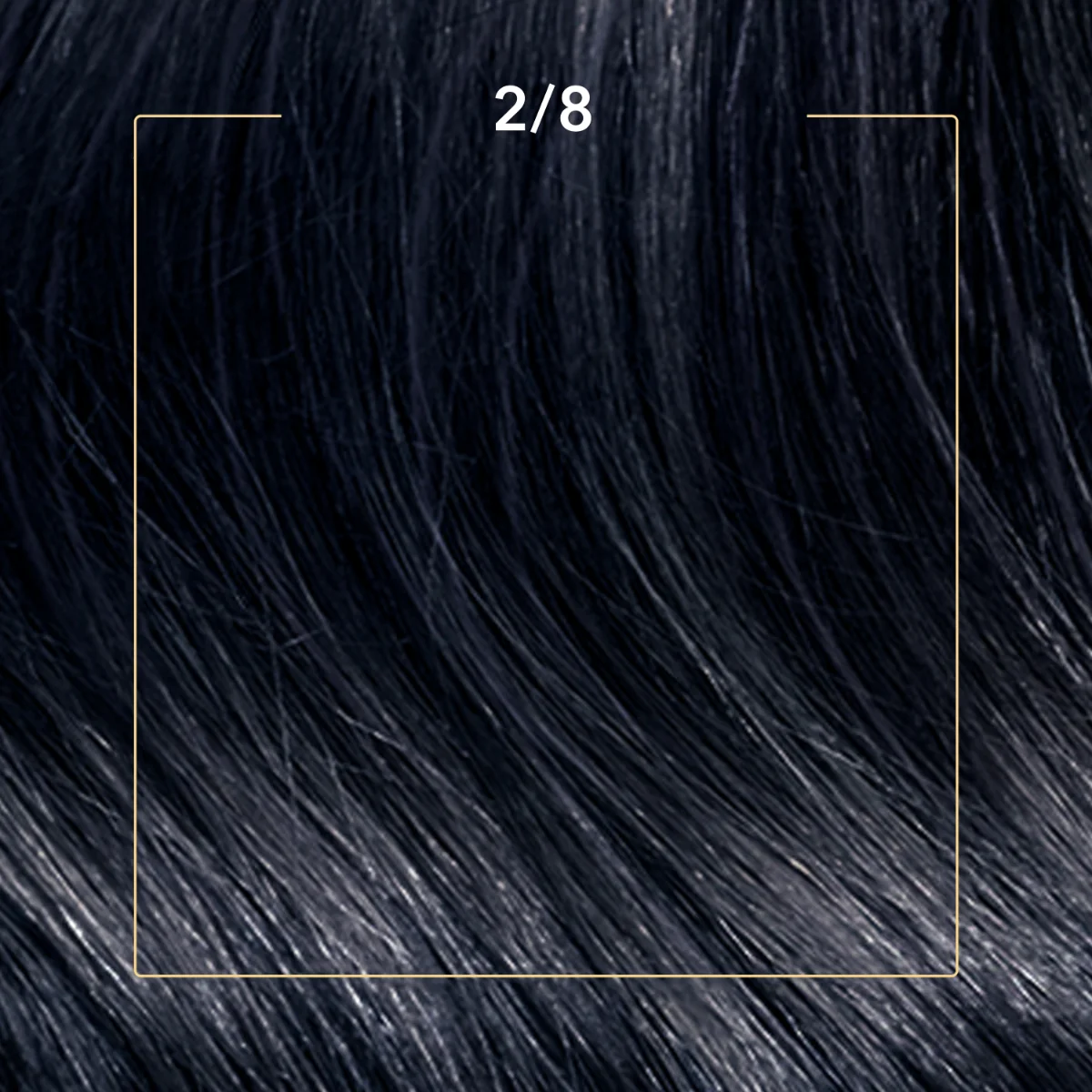 Vopsea de par permanenta Negru Albastrui 2/8 Color Perfect, 135ml, Wella