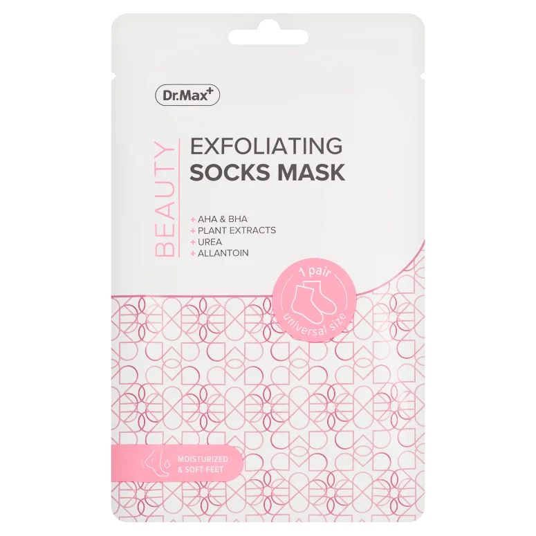 Dr. Max Sosete exfoliante, 1 pereche 