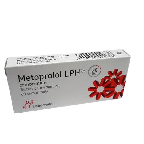 Metoprolol 50mg, 30 comprimate, Labormed