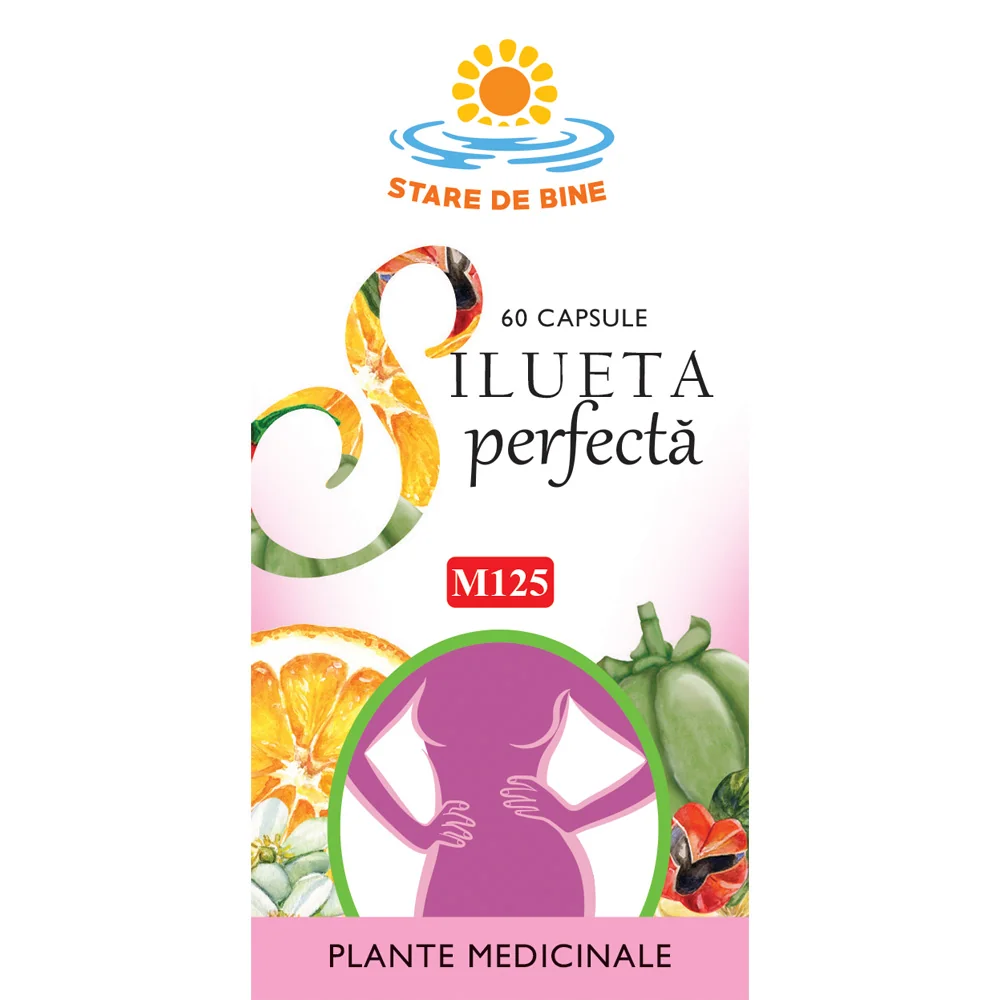 Silueta perfecta M125, 60 capsule, Fares