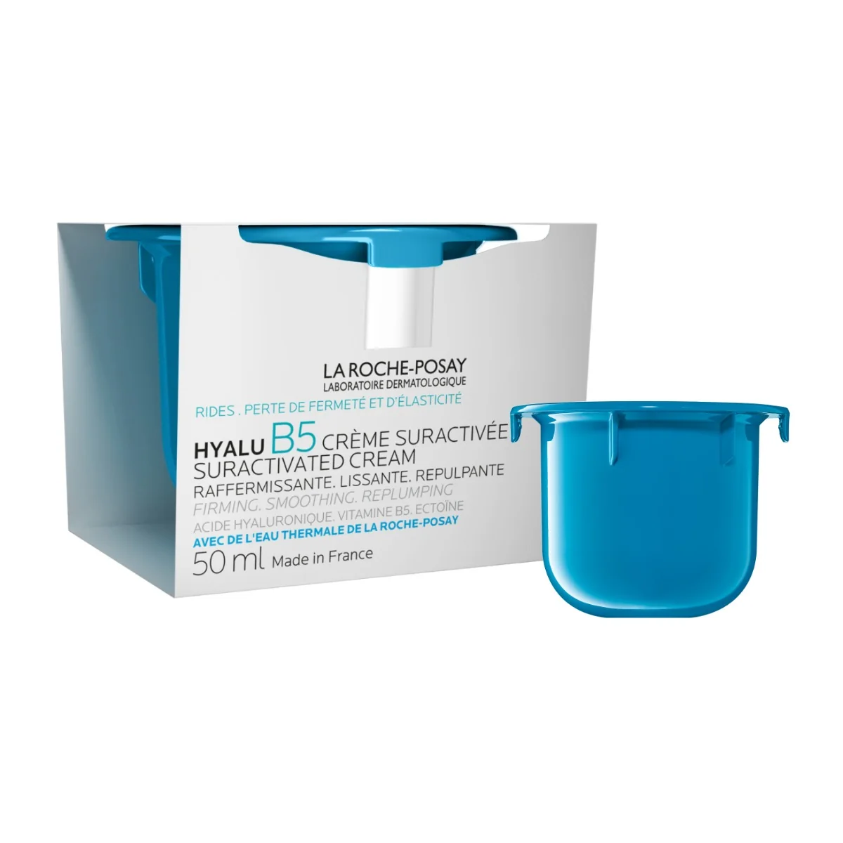 Rezerva crema Supra-Activata cu Acid Hialuronic Hyalu B5, 50ml, La Roche-Posay