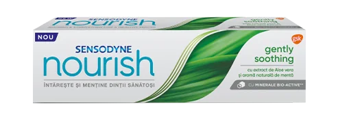Pasta de dinti Nourish Gently Soothing, 75ml, Sensodyne Pasta de dinti Nourish Gently Soothing, 75ml, Sensodyne