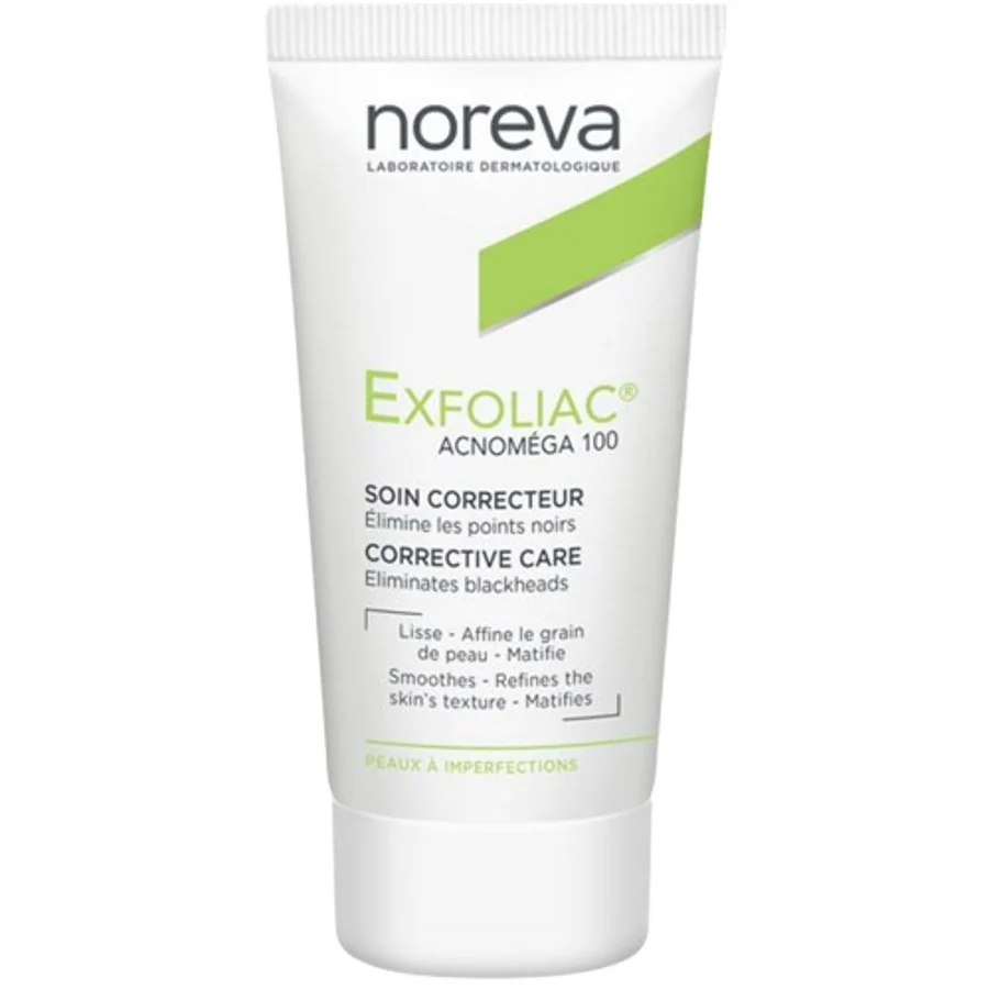 Crema corectoare Exfoliac Acnomega 100, 30ml, Noreva