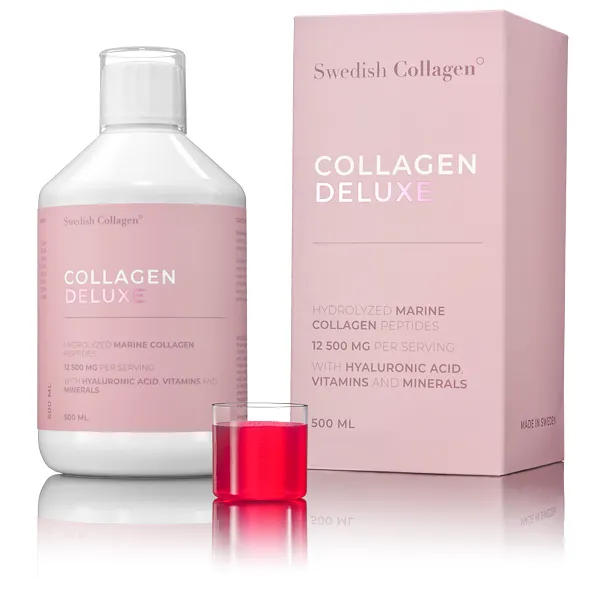 Colagen Lichid hidrolizat Marin Deluxe 12.500mg, 500ml, Swedish Collagen