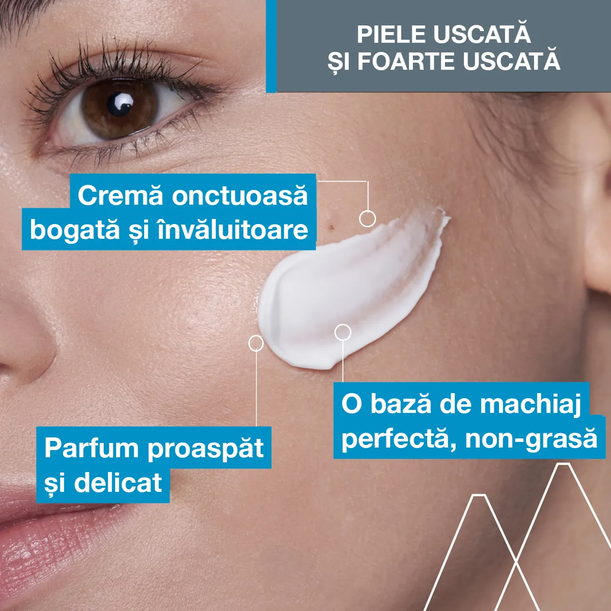 Crema hidratanta textura bogata Eau Thermale, 40ml, Uriage