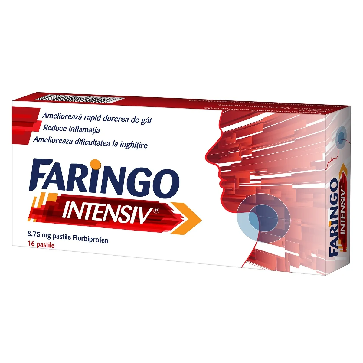 Faringo Intensiv 8,75 mg, 16 pastile, Terapia