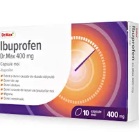 Dr.Max Ibuprofen 400mg, 10 capsule moi