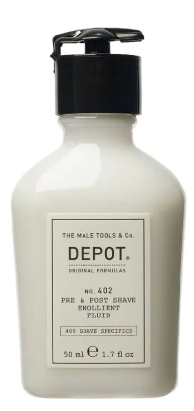 Fluid emolient inainte si dupa barbierit 402, 50ml, Depot