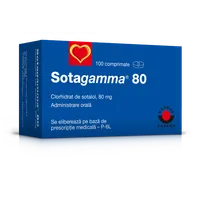 Sotagamma 80mg, 100 comprimate, Worwag Pharma