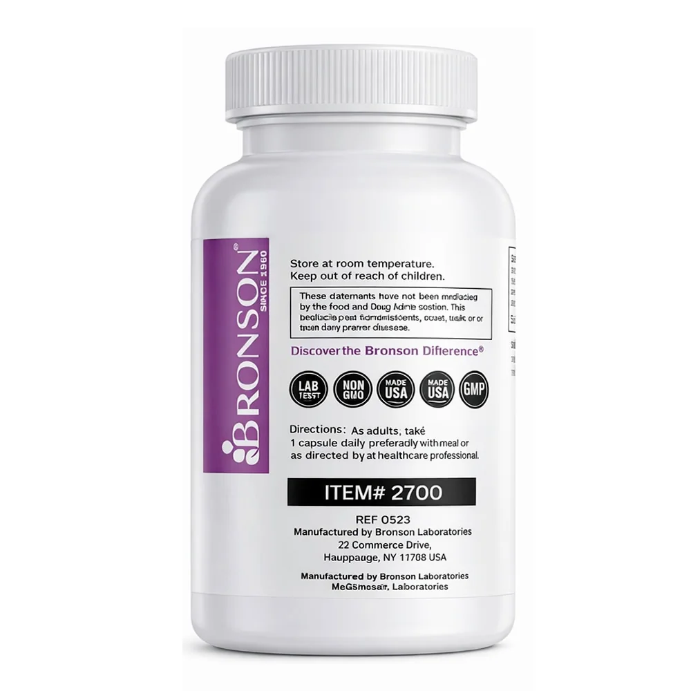 Silimarina Milk Thistle 1400mg, 100 capsule, Bronson Laboratories