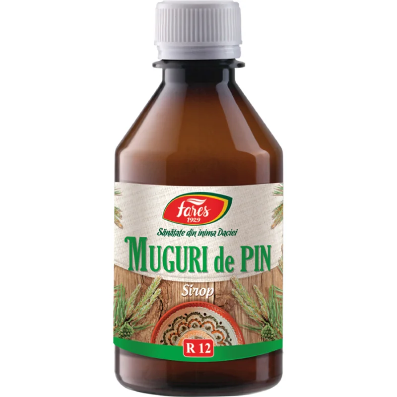 Sirop Muguri de pin, 250 ml, Fares