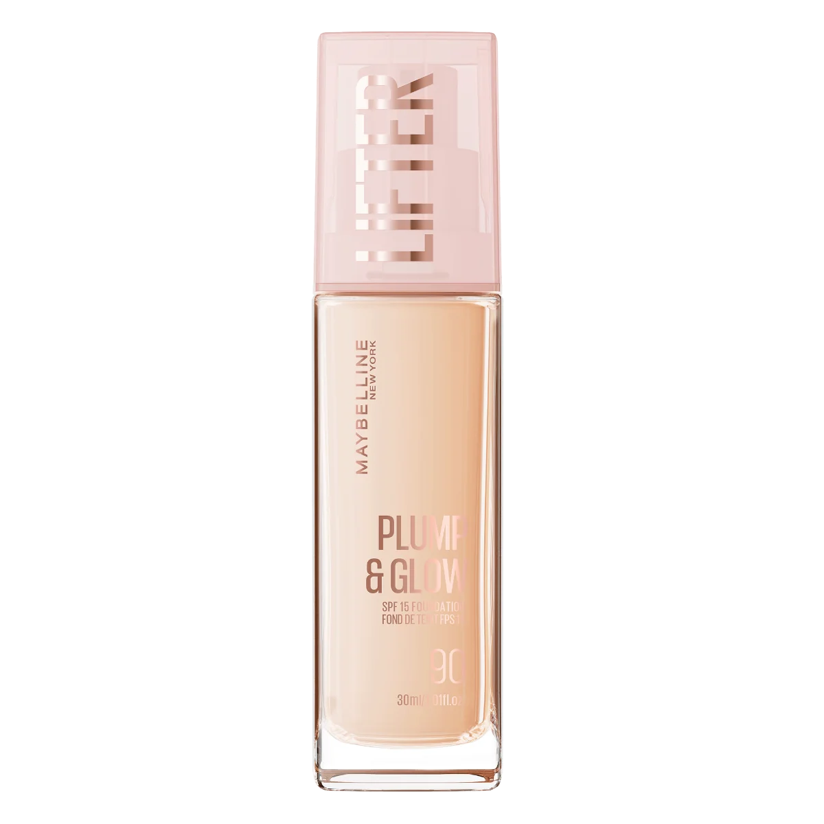 Fond de ten Lifter Plump & Glow Nr. 90, 30ml, Maybelline