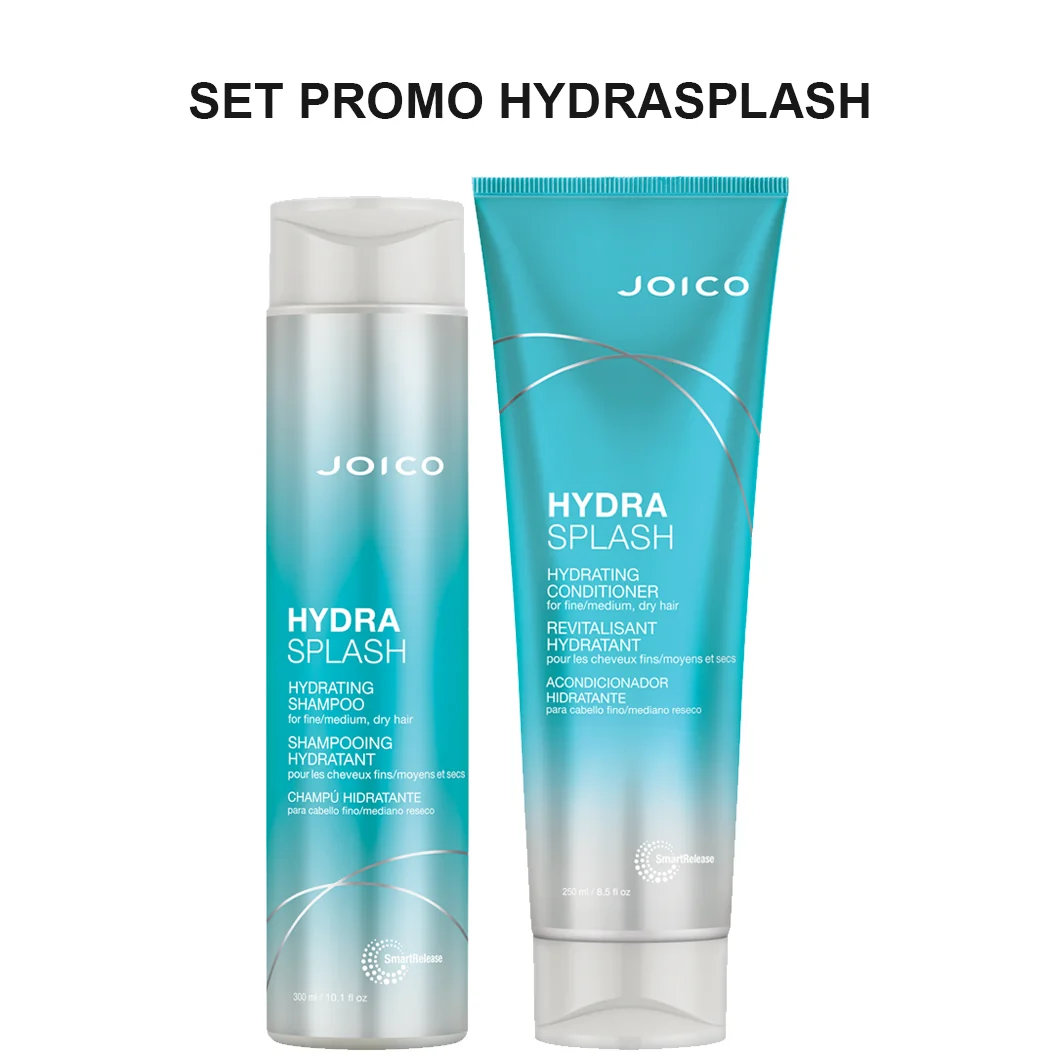 Pachet Promo Hydrasplash Sampon 30ml + Balsam de par 250ml, Joico