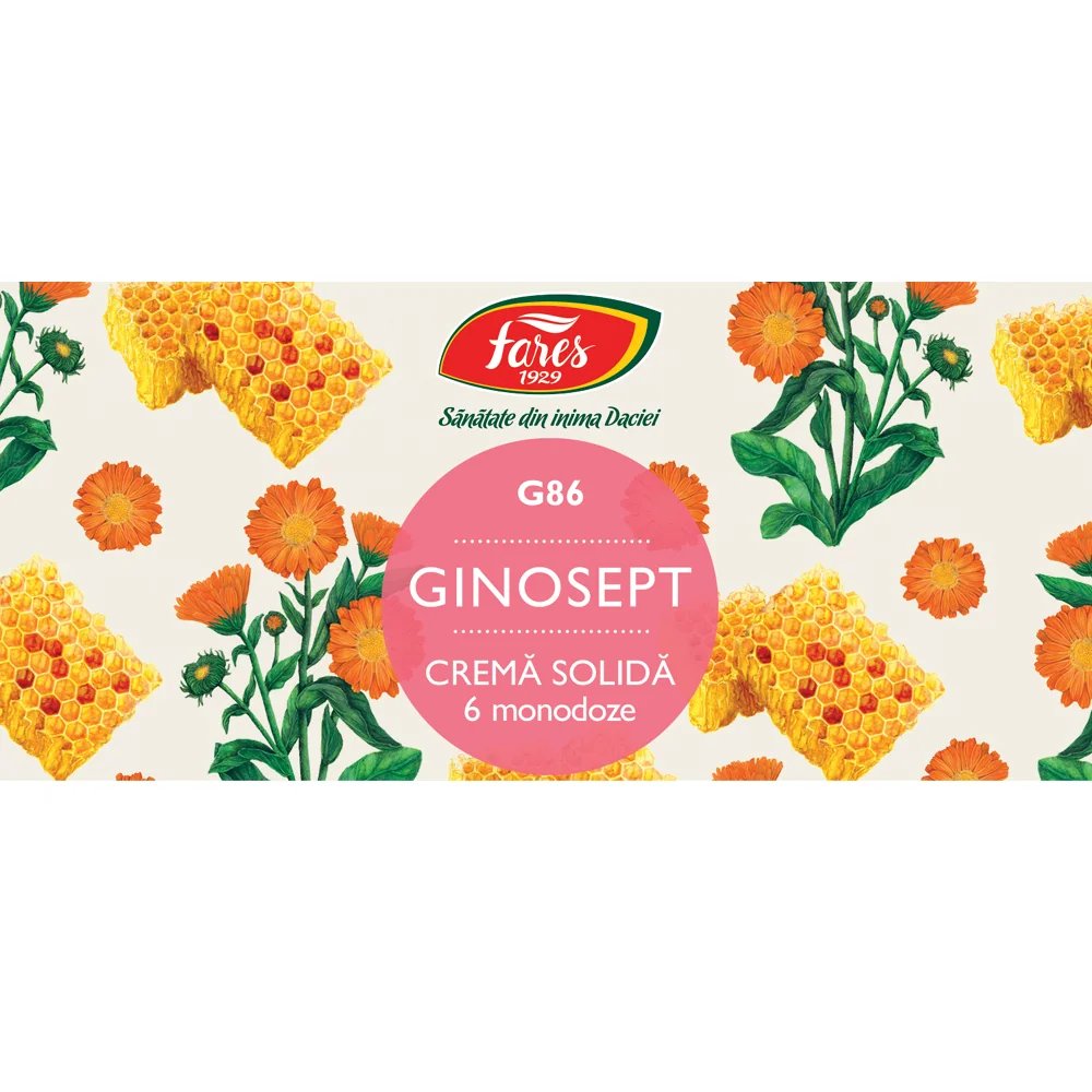 Ginosept crema solida, 6 monodoze, Fares