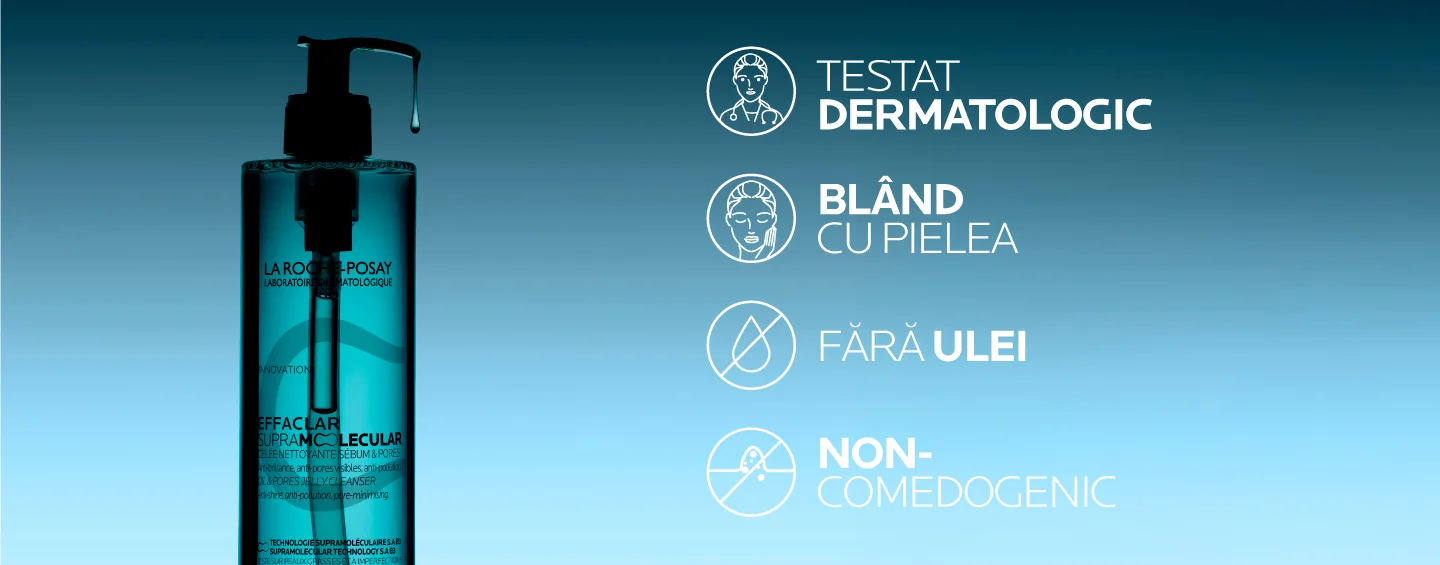 Testat dermatologic, bland cu pielea, fara ulei si non-comedogenic Testat dermatologic, bland cu pielea, fara ulei si non-comedogenic