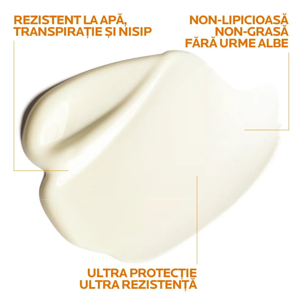 Crema hidratanta cu protectie solara SPF 50+ pentru ten sensibil sau intolerant la soare fara parfum Anthelios UV-Mune 400, 50ml, La Roche-Posay 