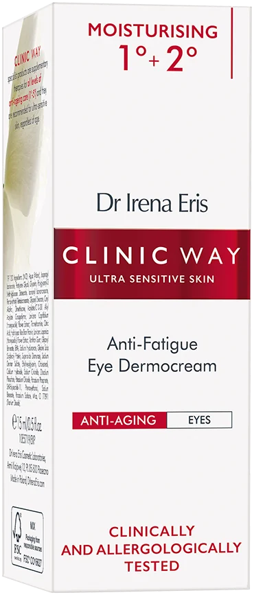 Crema ochi anti-aging Clinic Way 1° + 2°, 15ml, Dr. Irena Eris