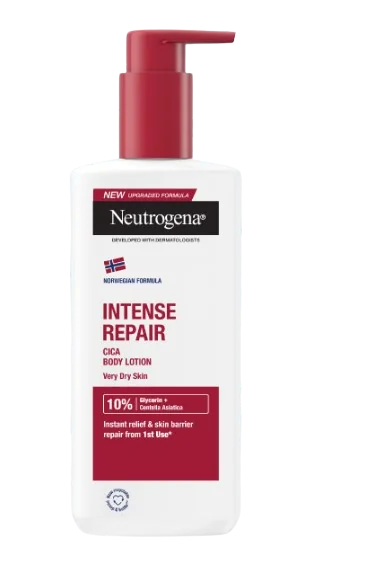 Lotiune de corp intens reparatoare pentru piele foarte uscata si aspra, 250ml, Neutrogena