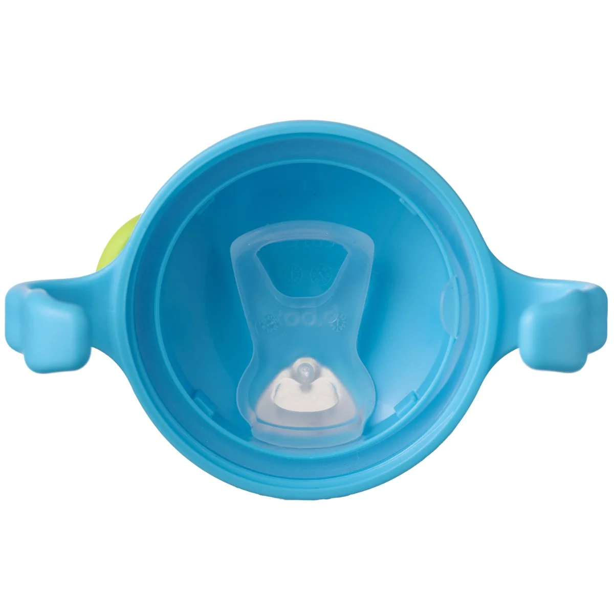 Cana de tranzitie cu cioc de silicon pentru +4 luni Bleu, 240ml, Bbox