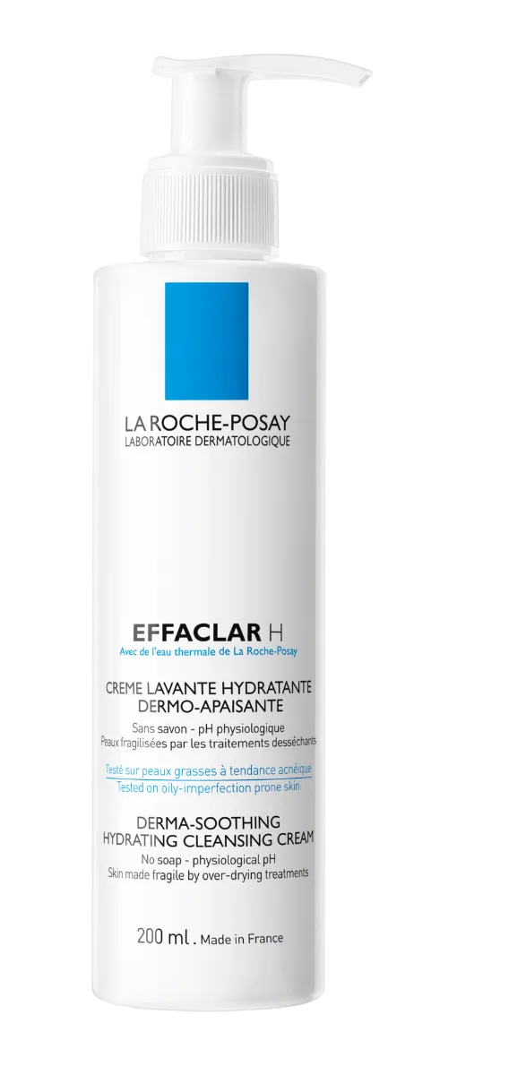 Crema de curatare hidratanta Effaclar H, 200ml, La Roche-Posay