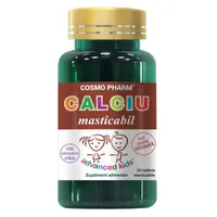 Calciu masticabil, 30 tablete, Cosmopharm
