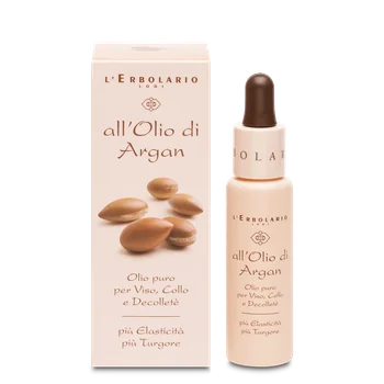 L'Erbolario Ulei cu extract de argan pentru fata si gat, 28ml
