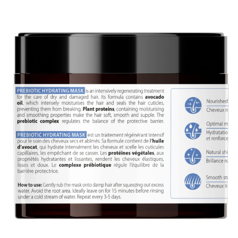 Masca hidratanta Prebiotic, 250ml, Biovax