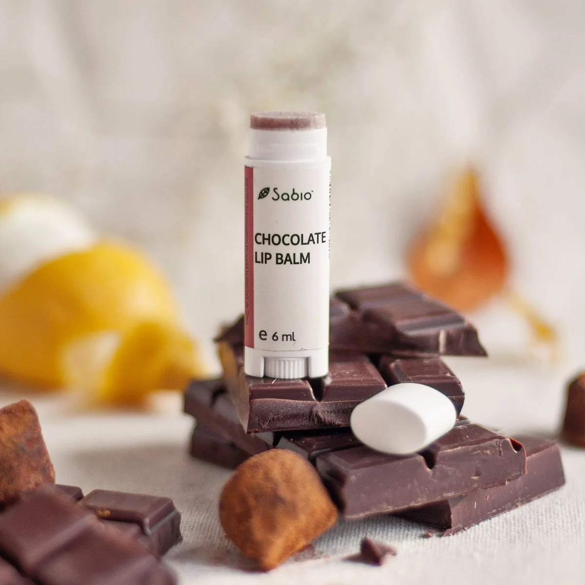 Balsam de buze chocolate, 6ml, Sabio
