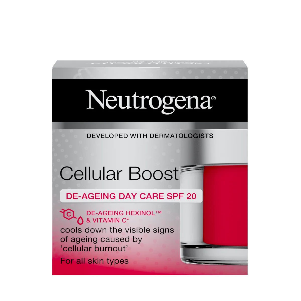 Crema antirid de zi cu SPF 20 Cellular Boost, 50ml, Neutrogena