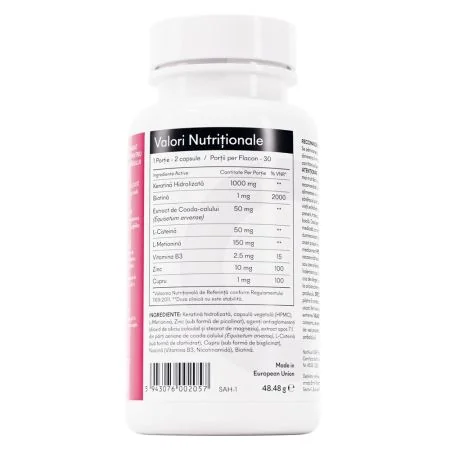 Keratine Forte 1000 mg, 60 capsule, Ivatherm