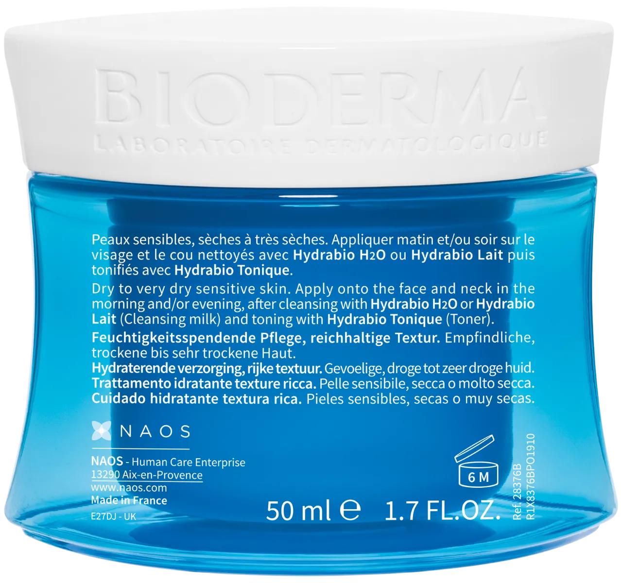 Crema hidratanta Hydrabio, 50ml, Bioderma 