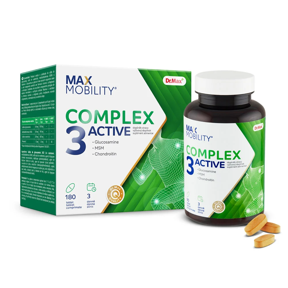 Dr. Max Complex 3 Active​, 180 comprimate 