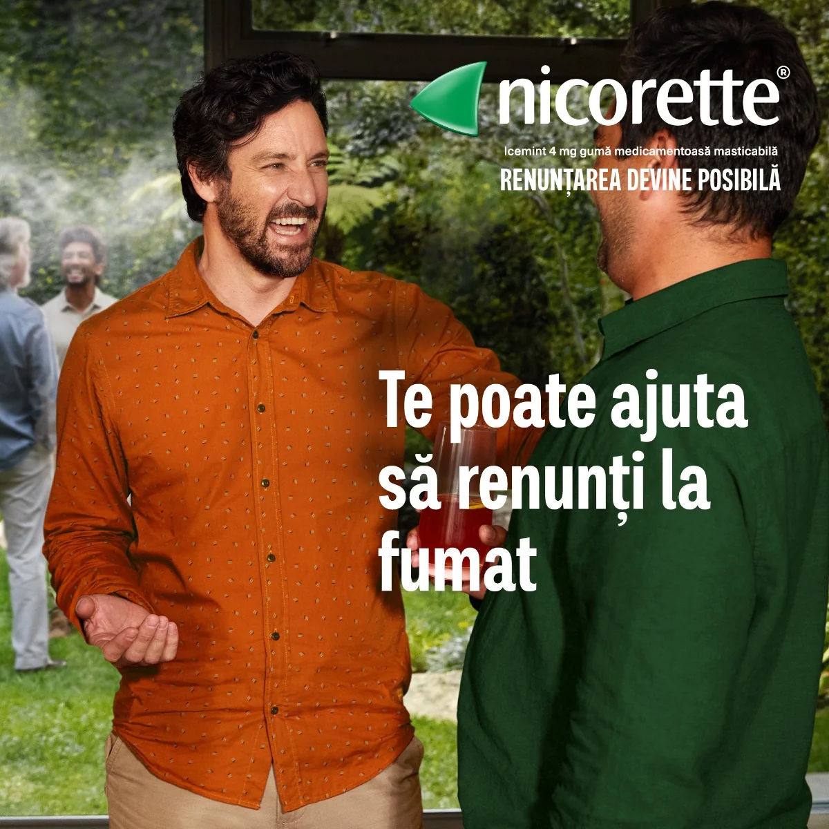 Nicorette® Icemint 4mg guma medicamentoasa masticabila, 30 bucati, Johnson&Johnson