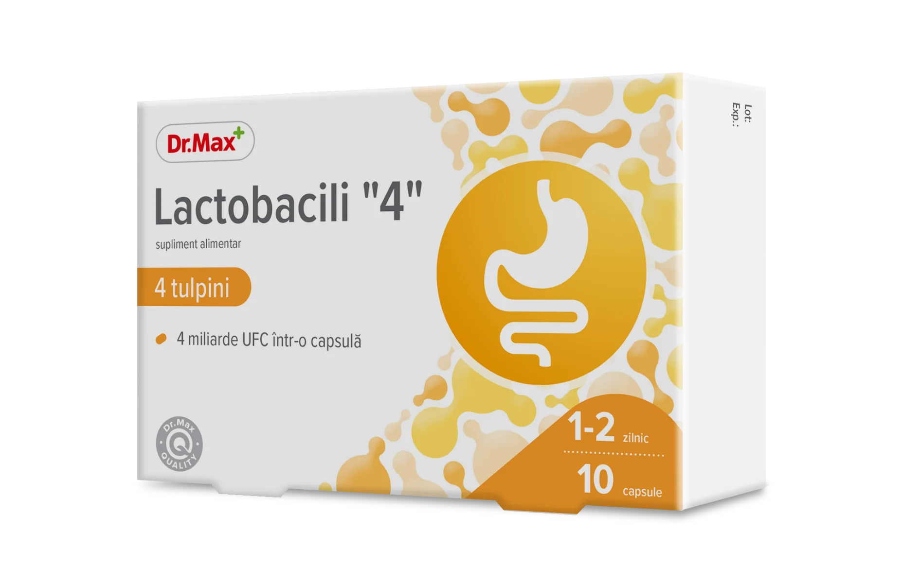 Dr. Max Lactobacili "4", 10 capsule