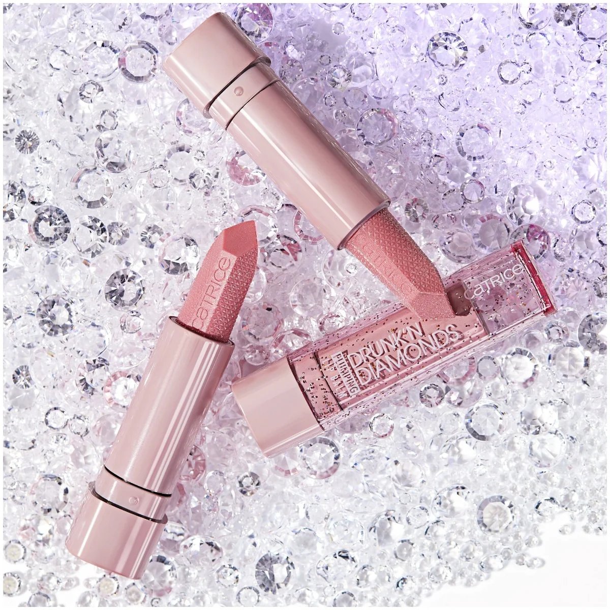 Balsam pentru buze Drunk'n Diamonds Plumping 010 - Guilty Treasure, 3.5g, Catrice
