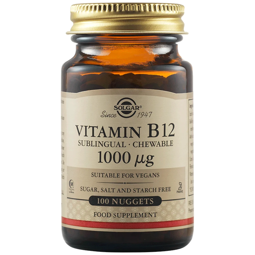 Vitamina B12 1000mcg, 100 tablete, Solgar