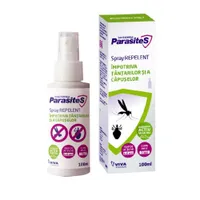 Spray repelent impotriva tantarilor si a capuselor Parasites Santaderm, 100ml, Viva Pharma